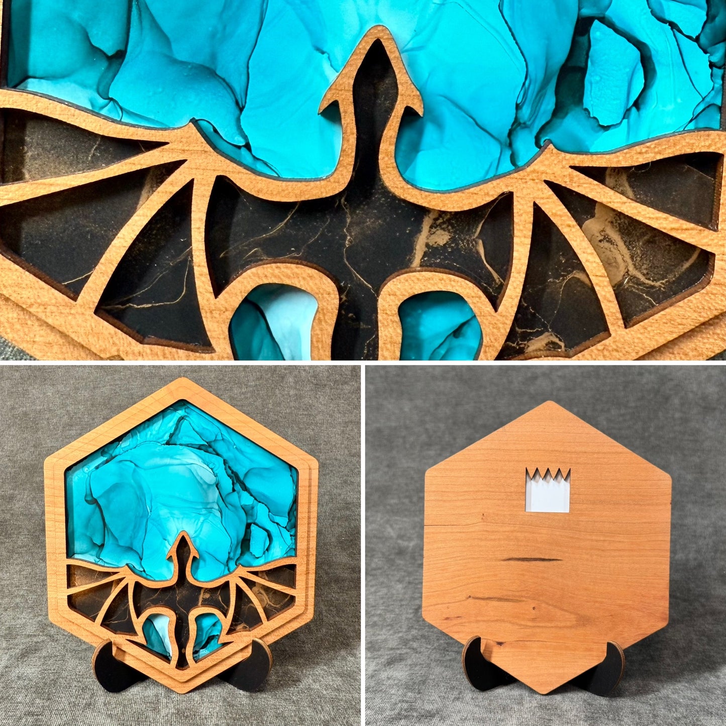 Layered Dragon Art Collection