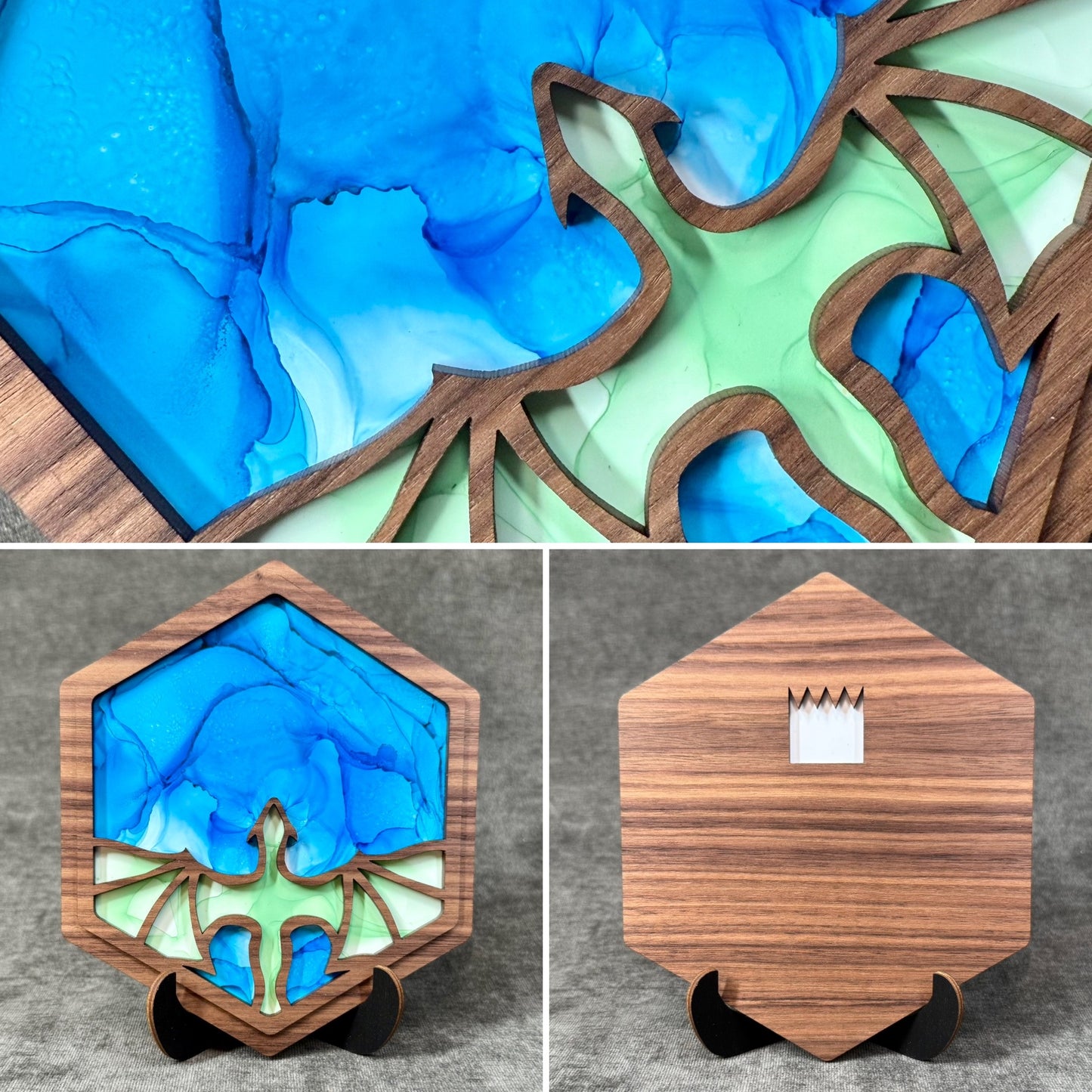Layered Dragon Art Collection