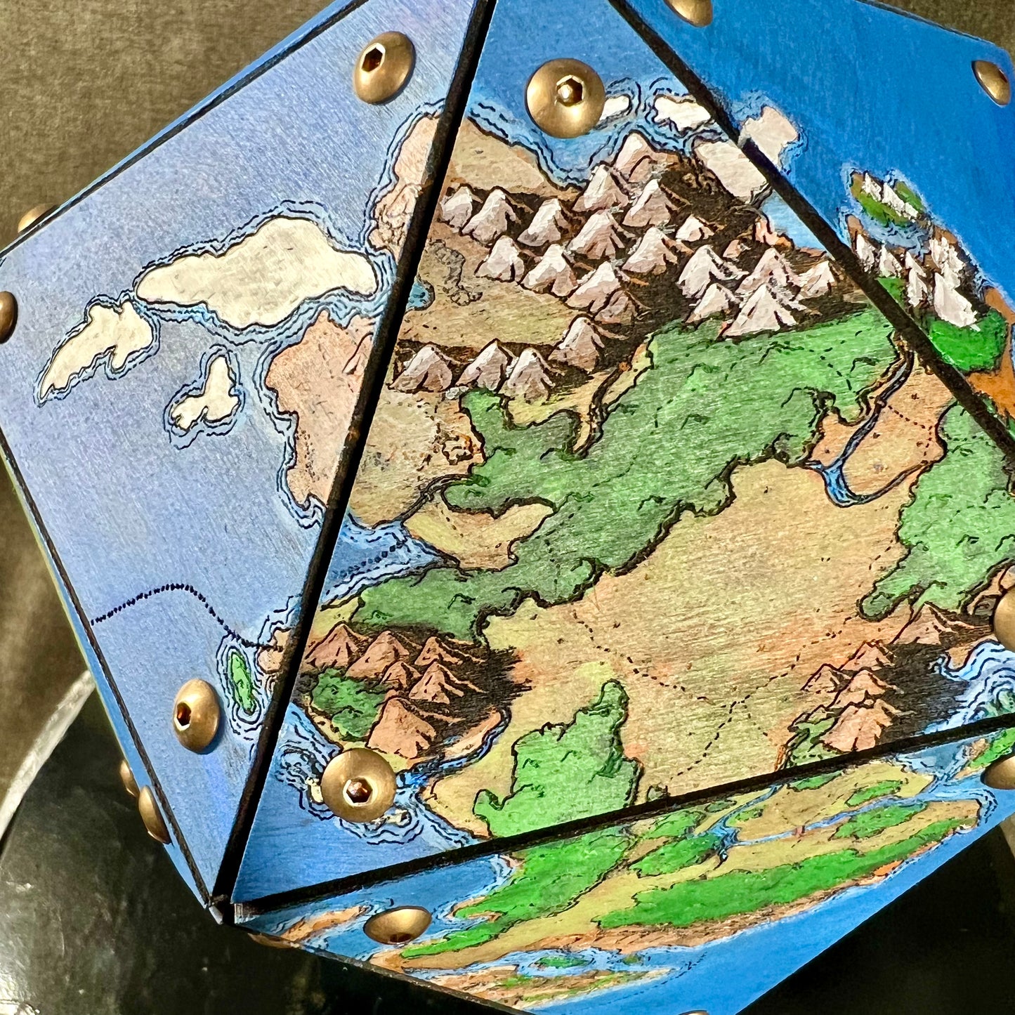 The Cartographer’s Giant D20 Storage Box