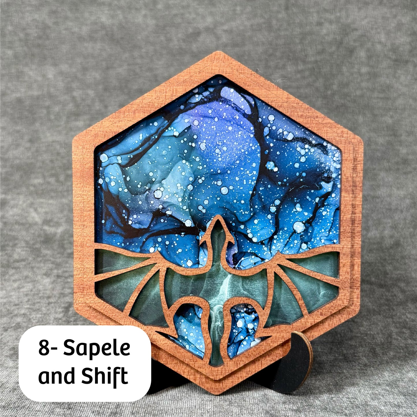 Layered Dragon Art Collection