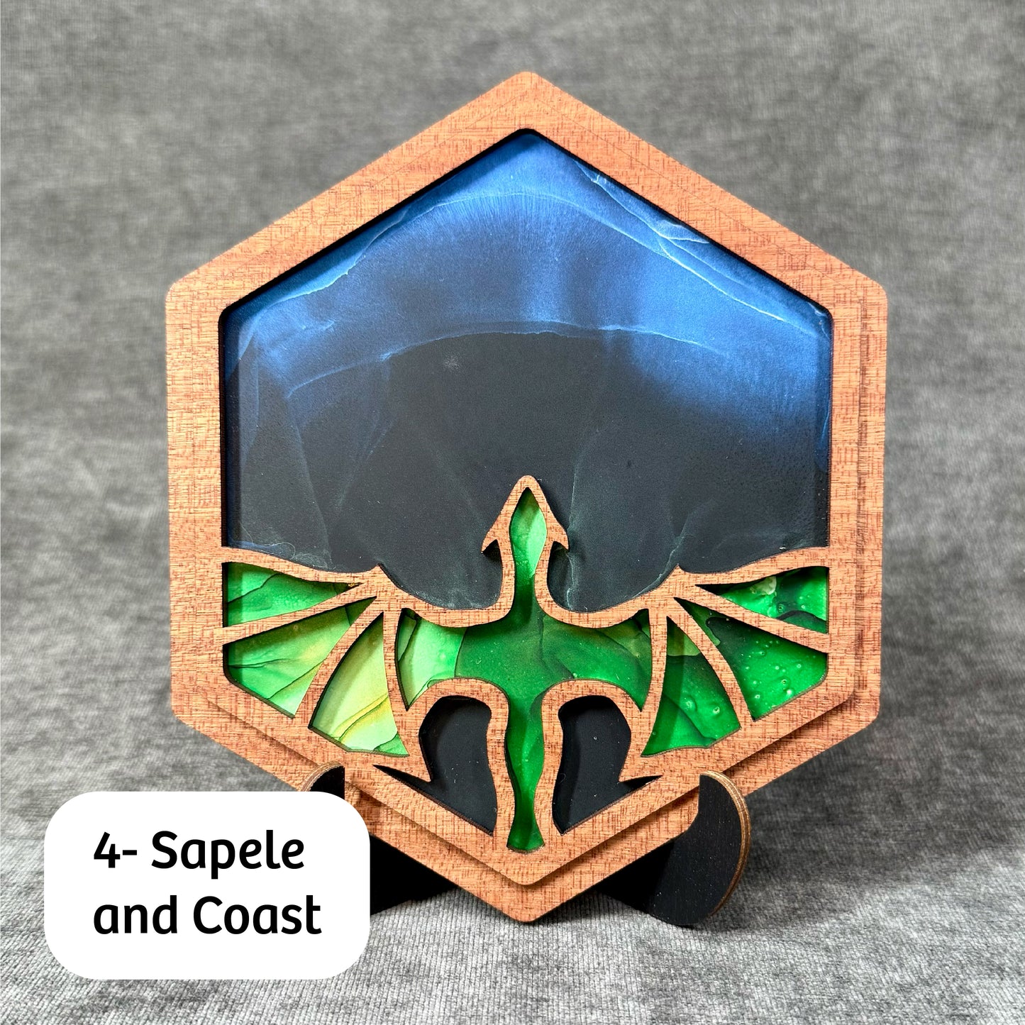 Layered Dragon Art Collection