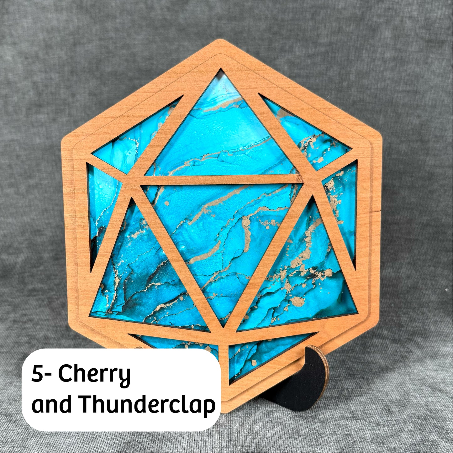 Layered D20 Art Collection