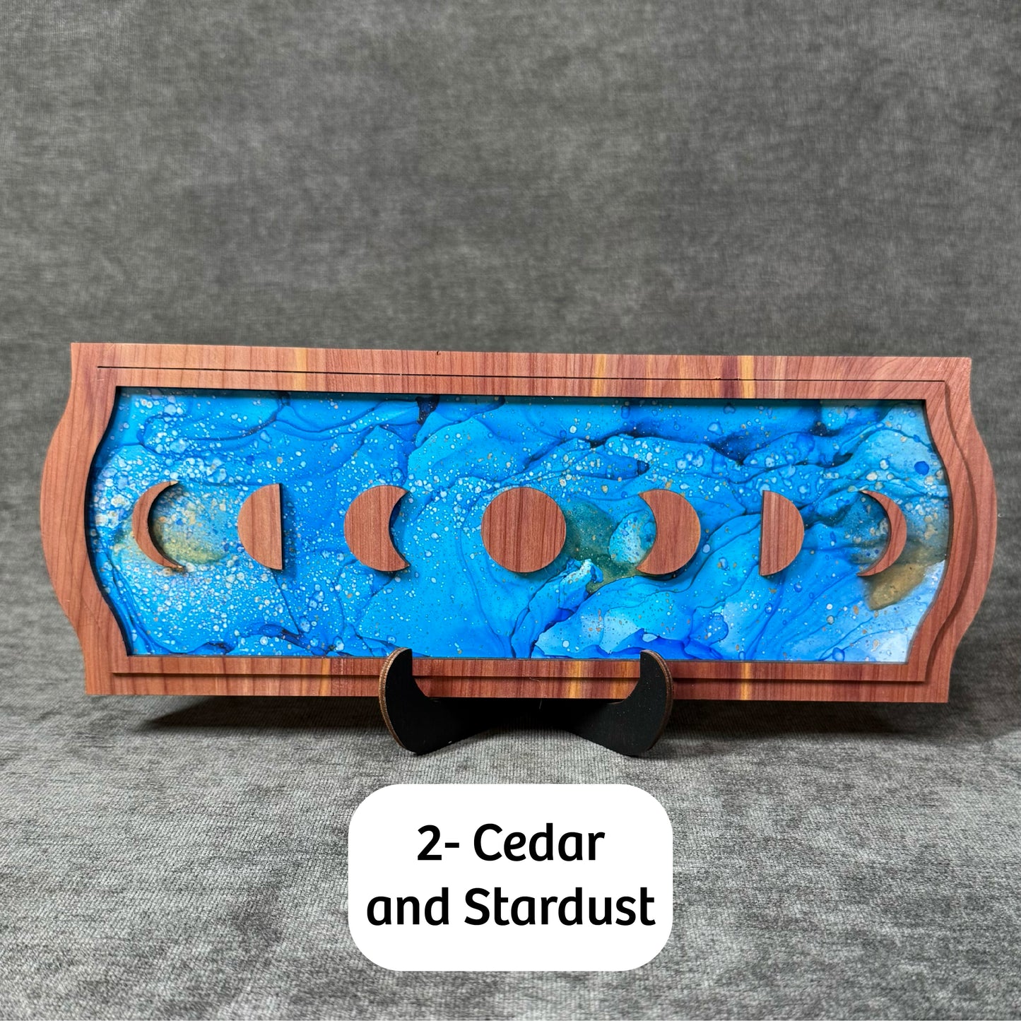 Layered Moon Phases Art Collection