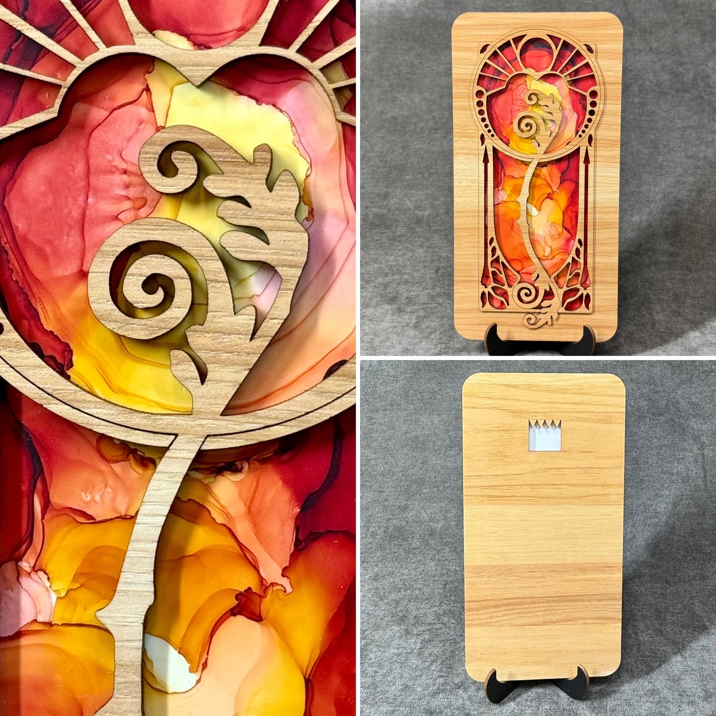 Layered Woodland Bow Art Collection