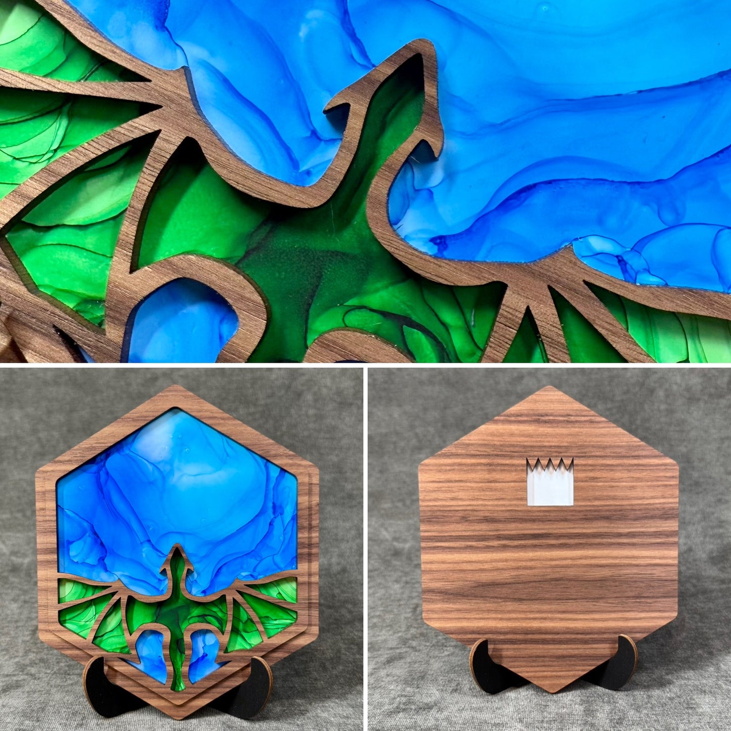 Layered Dragon Art Collection