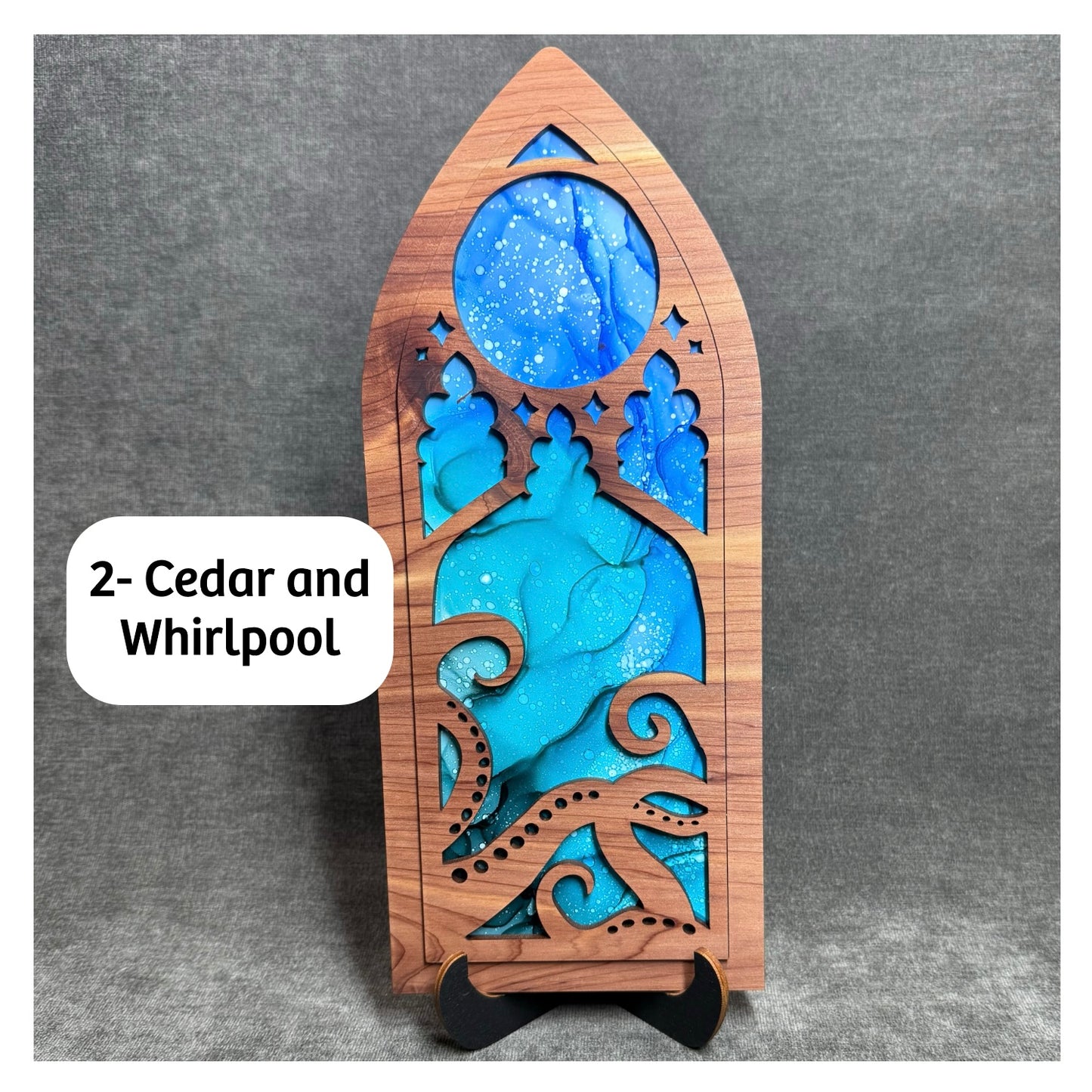 Layered Eldritch Cathedral Art Collection