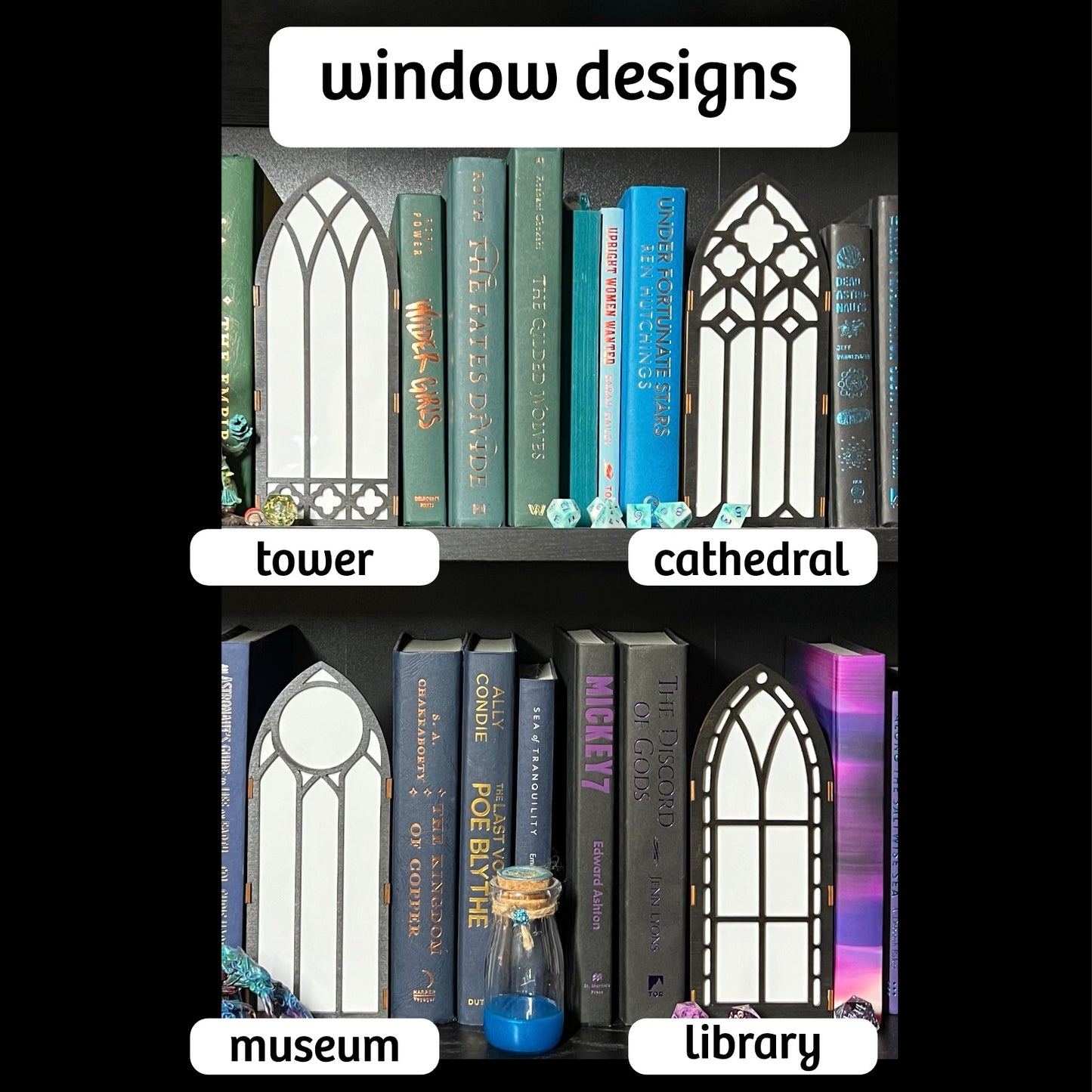 Bookshelf Window
