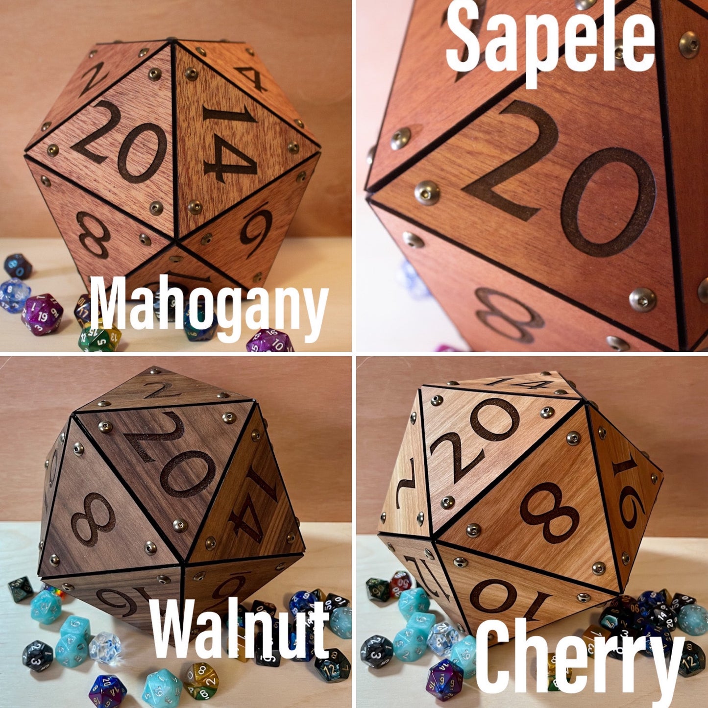 Giant D20 Storage Box
