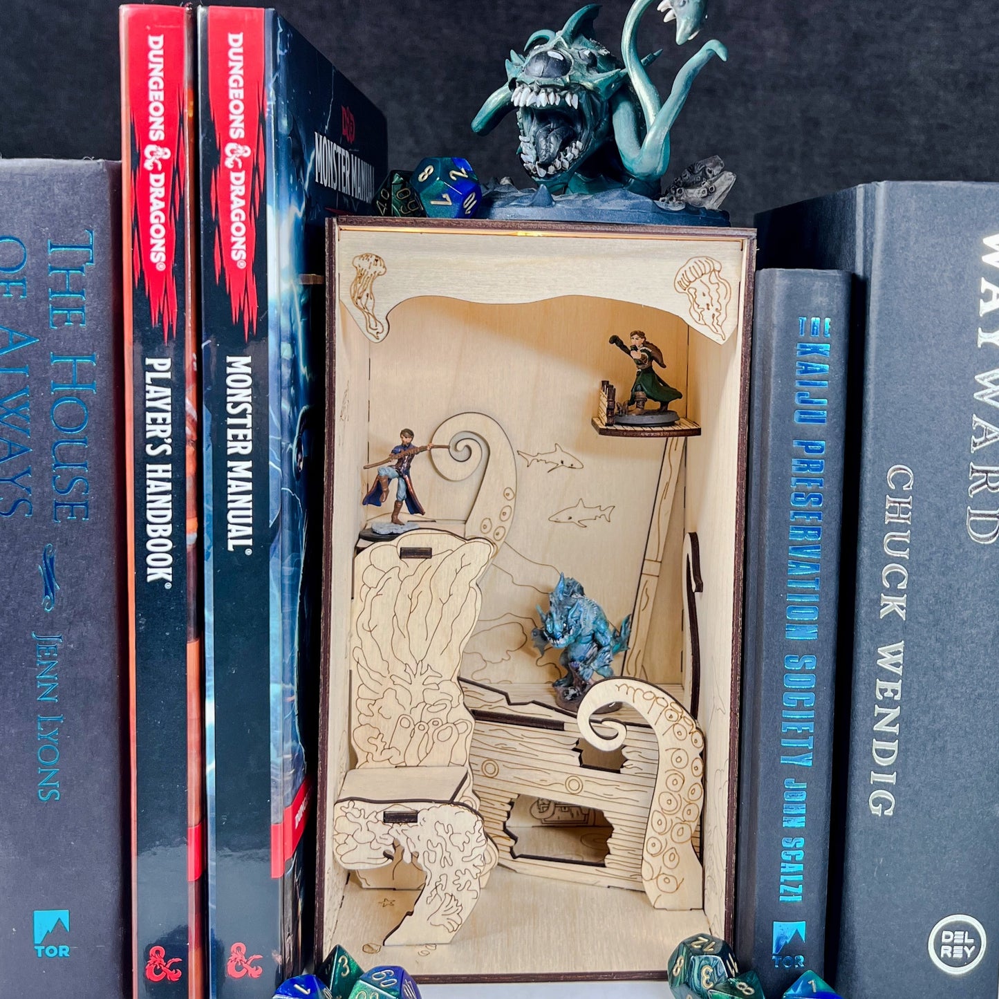 The Deep Book Nook and Miniature Display