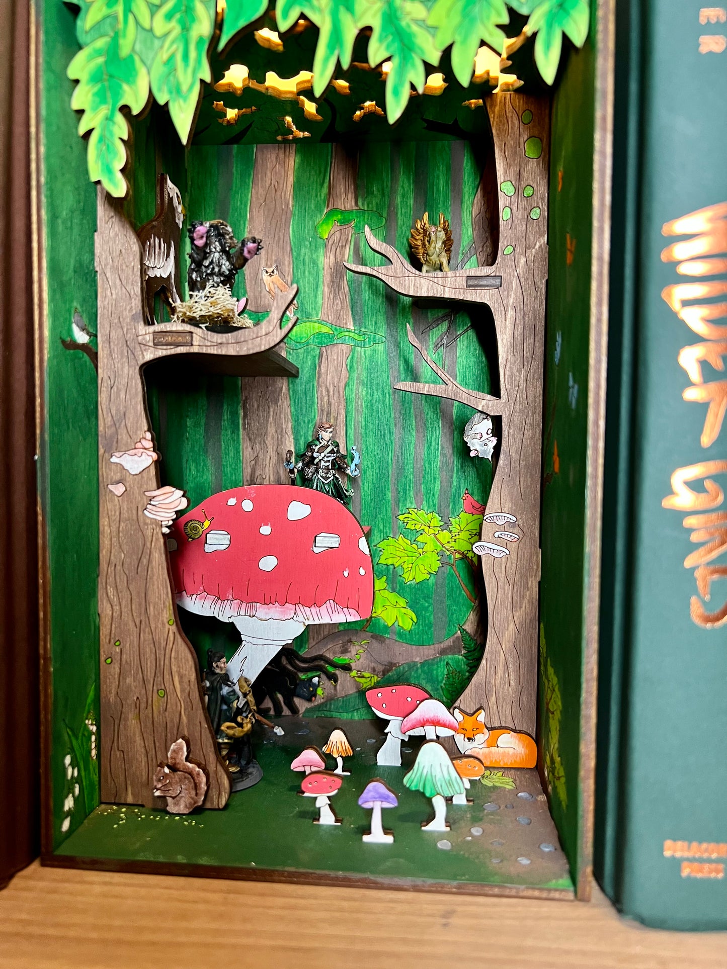 The Grove Book Nook and Miniature Display