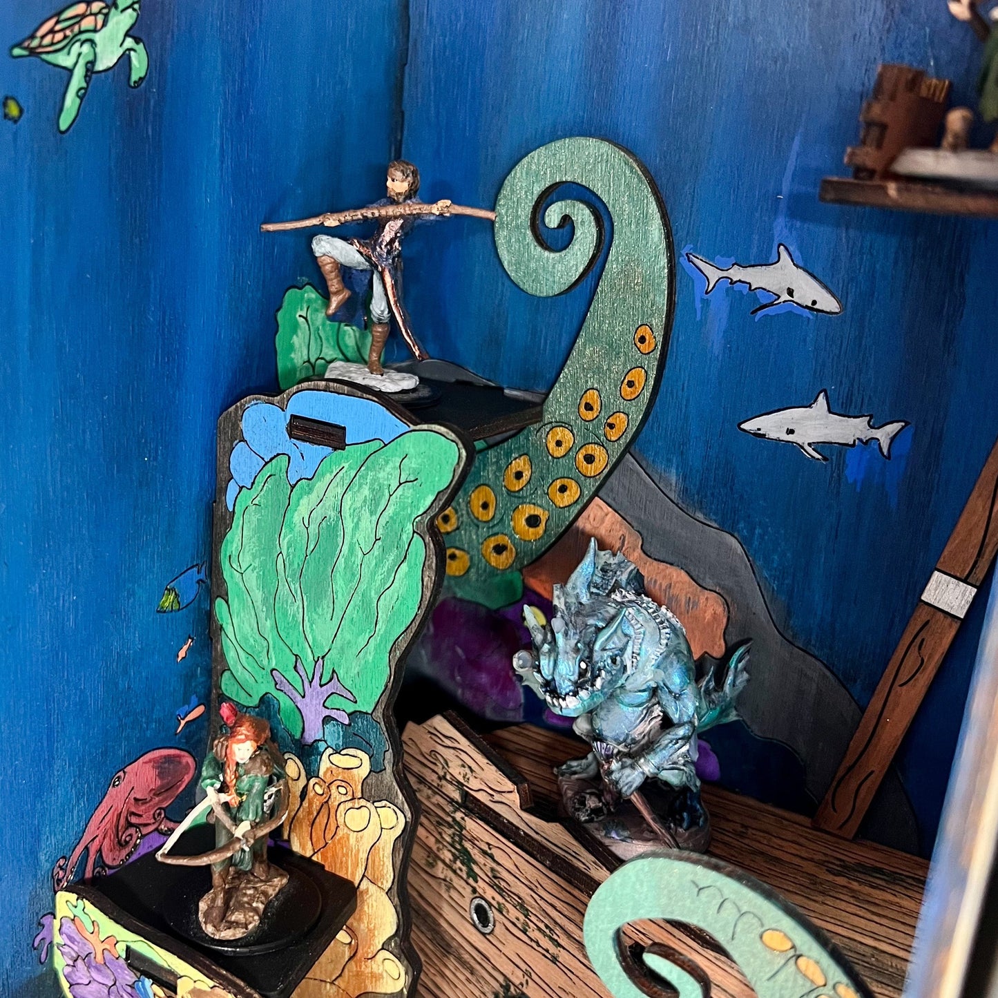 The Deep Book Nook and Miniature Display
