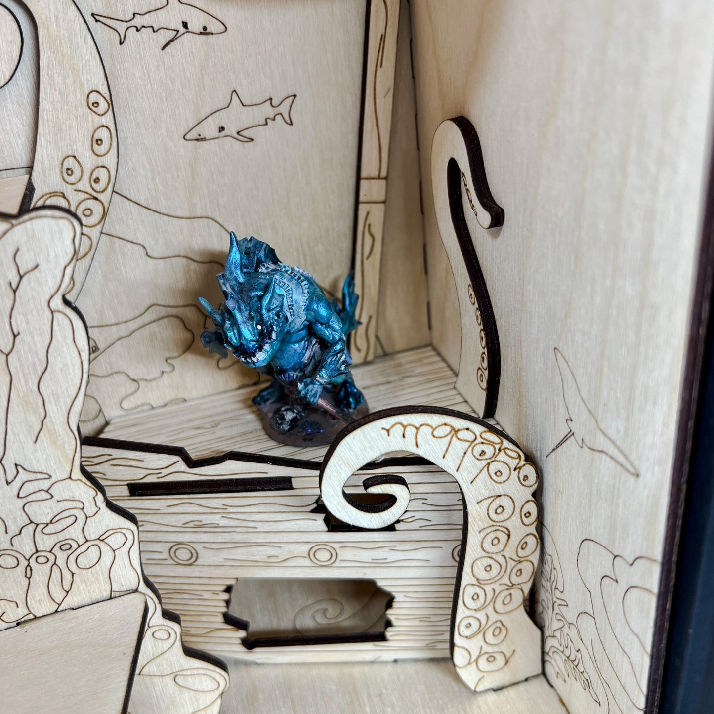 The Deep Book Nook and Miniature Display
