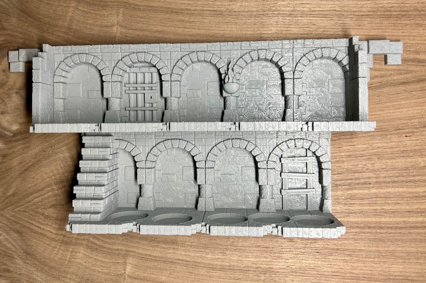 Wallhalla Dungeon: Miniature Display Shelves
