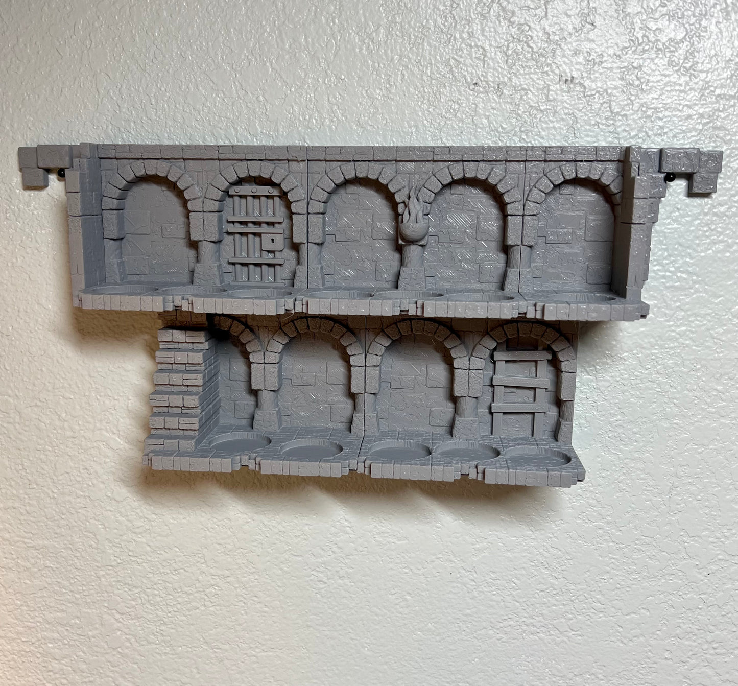 Wallhalla Dungeon: Miniature Display Shelves
