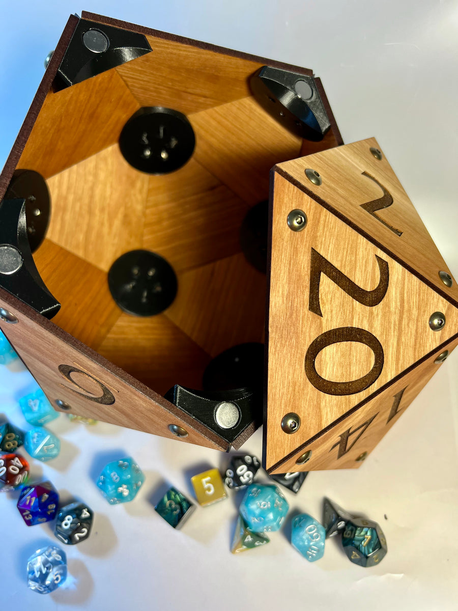 D20 DND Bucket With Lid Popcorn Bucket EXTRA LARGE 3D, 58 OFF