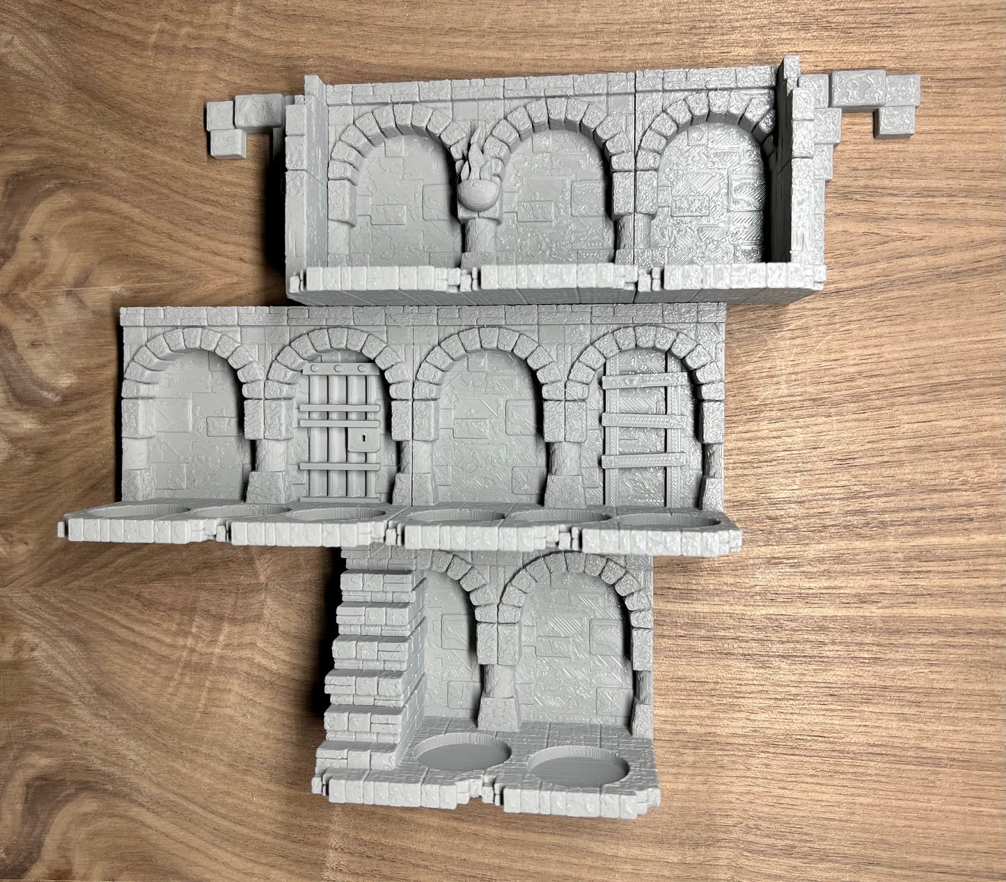 Wallhalla Dungeon: Miniature Display Shelves
