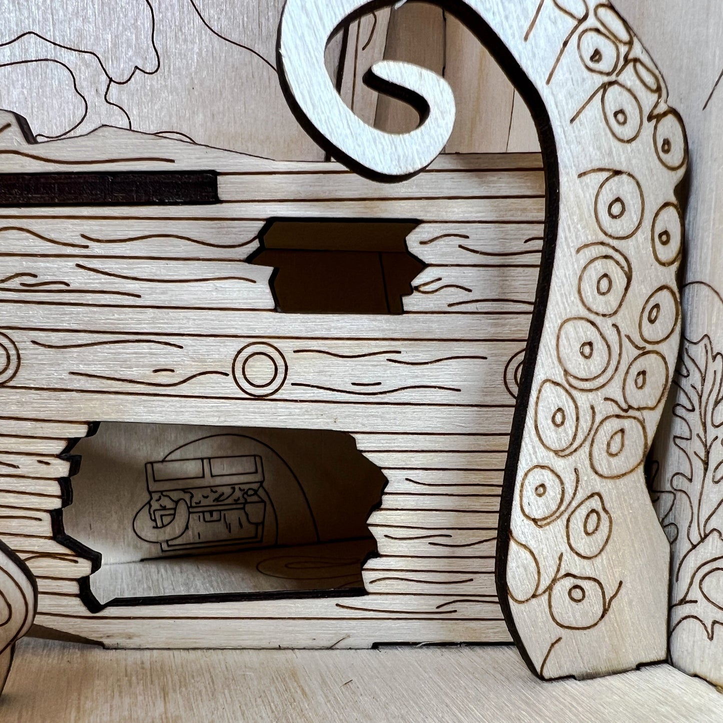 The Deep Book Nook and Miniature Display