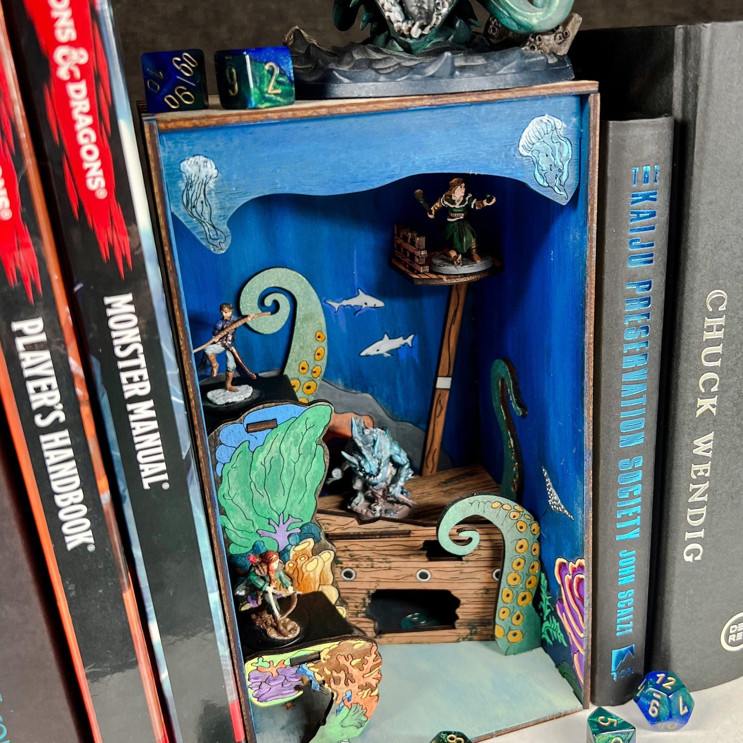 The Deep Book Nook and Miniature Display