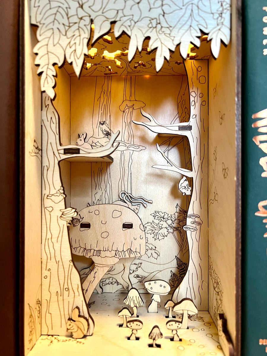 The Tower Book Nook and Miniature Display – Works of Whimsy Studios