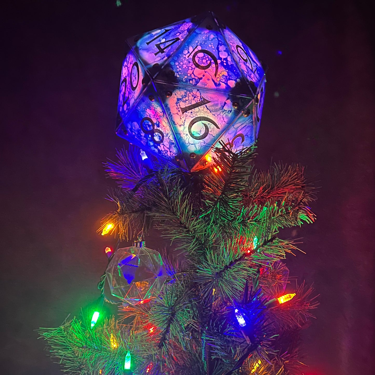 Tree topper adaptor for Driftglobes