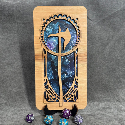 Layered Mountain Axe Art Collection