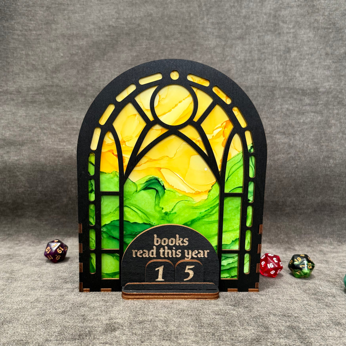 Painted Reading Tracker Inserts