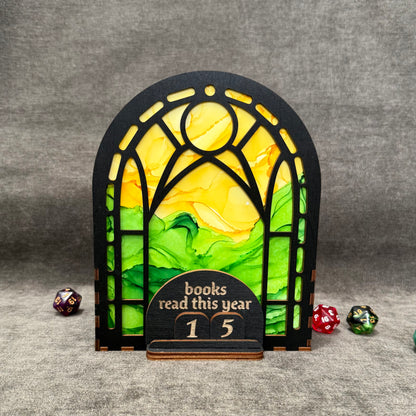 Painted Reading Tracker Inserts
