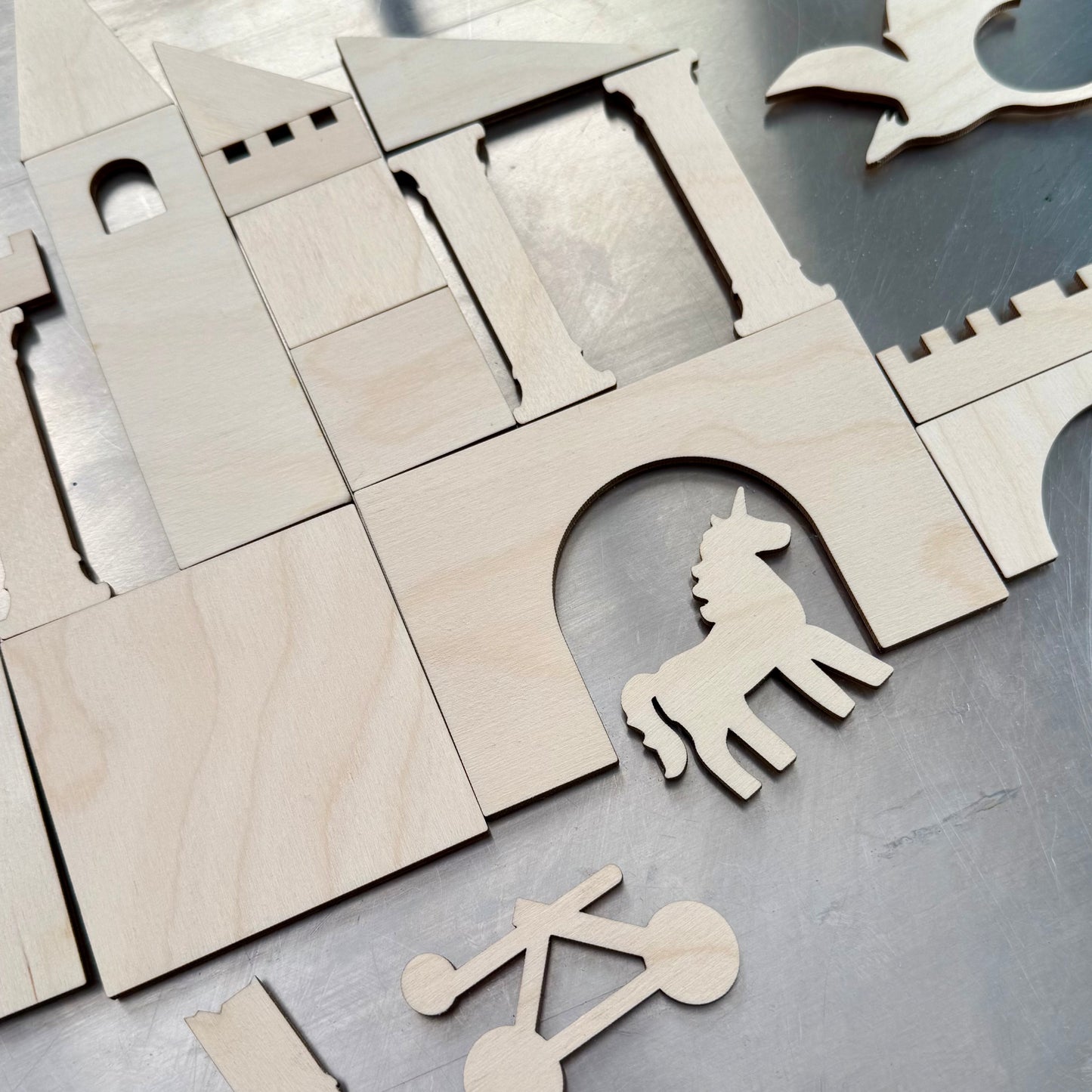 Castle Block Magnets