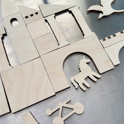 Castle Block Magnets