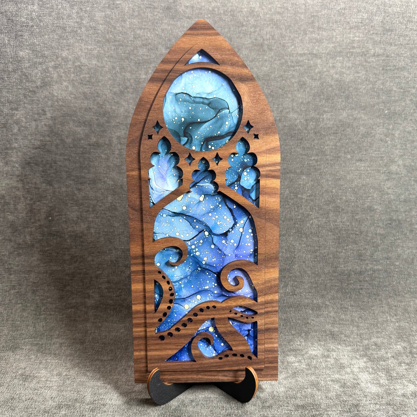 Layered Eldritch Cathedral Art Collection