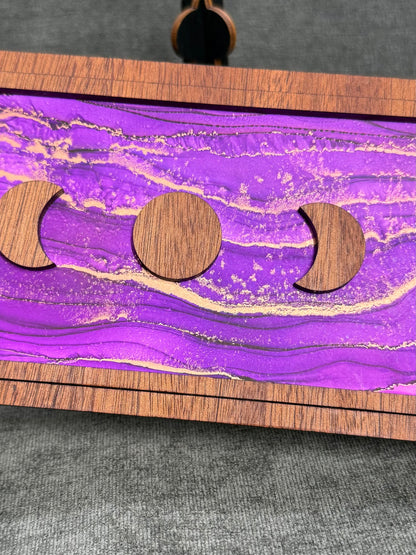 Layered Moon Phases Art Collection