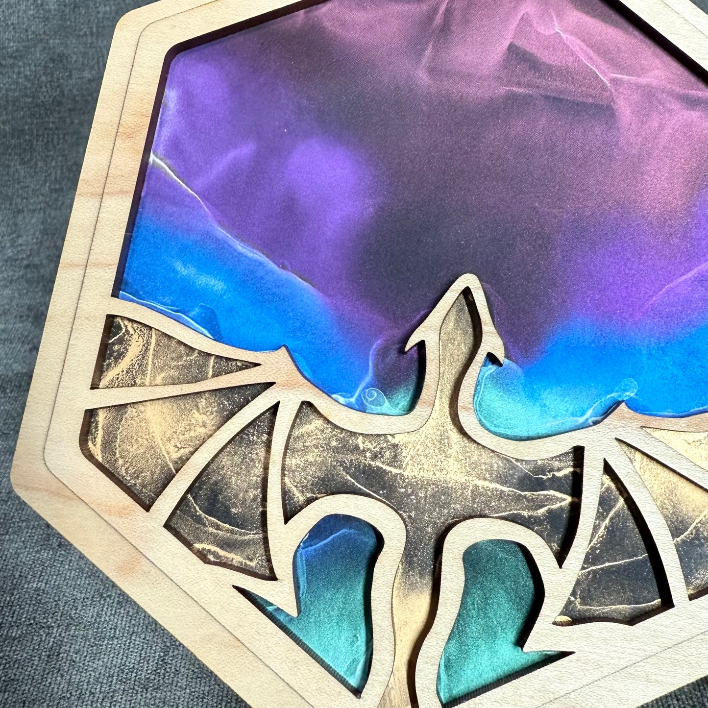 Layered Dragon Art Collection