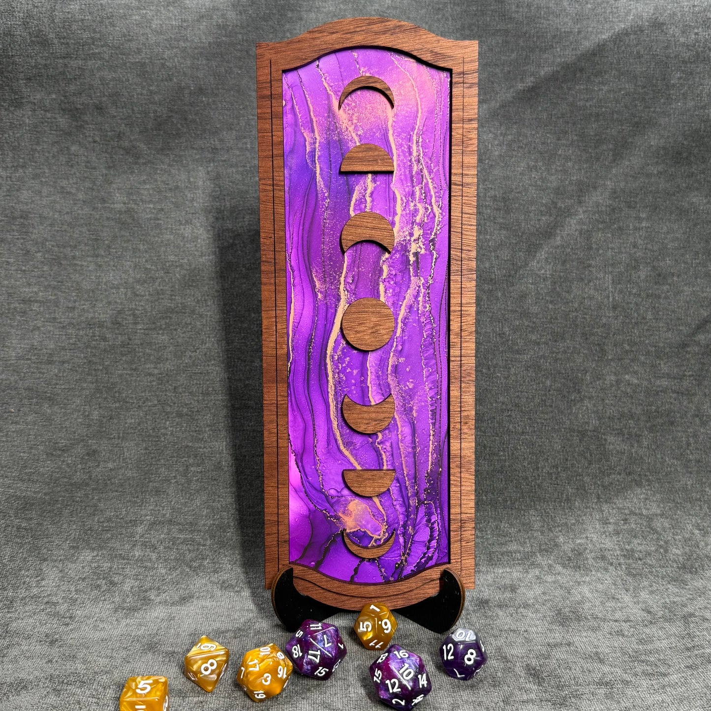 Layered Moon Phases Art Collection