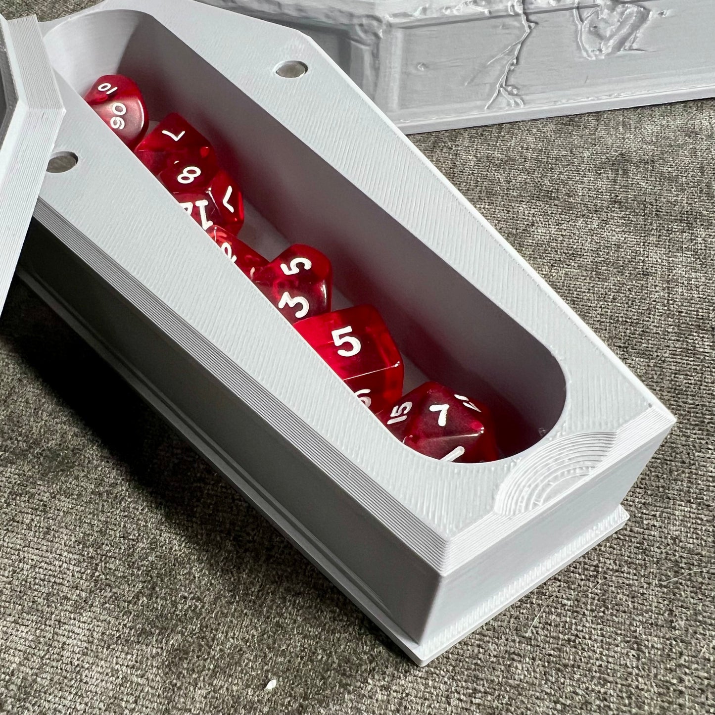 Dice coffin