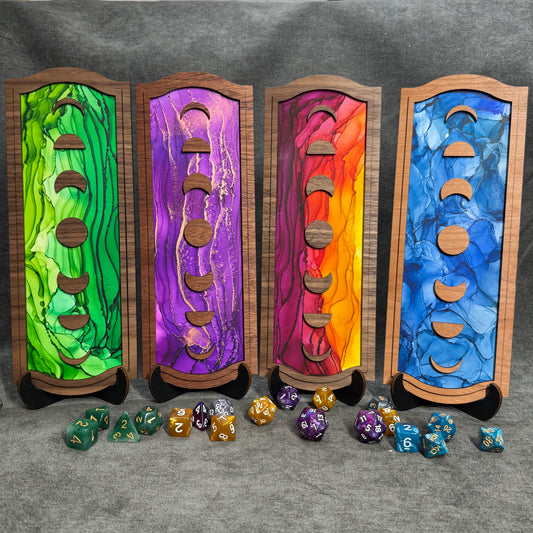 Layered Moon Phases Art Collection