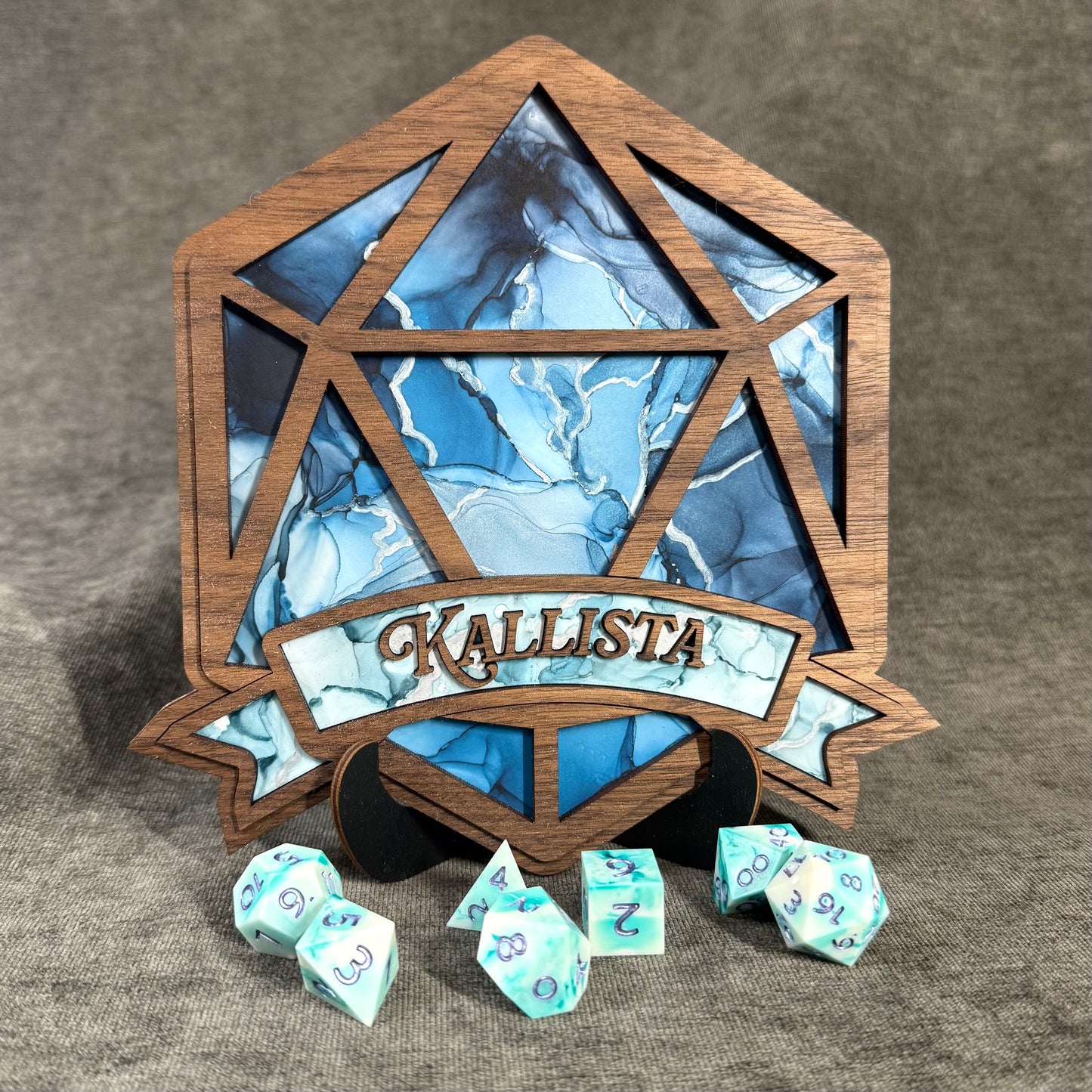 Custom D20 Layer Art