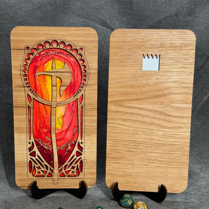 Layered Mountain Axe Art Collection