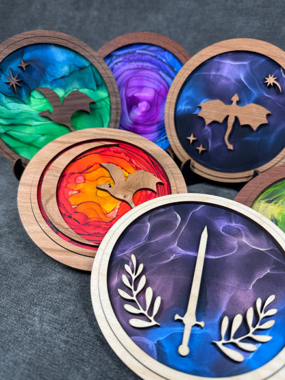 Layered Circle Art Collection