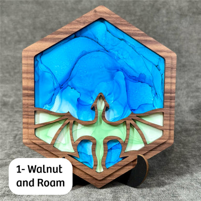 Layered Dragon Art Collection