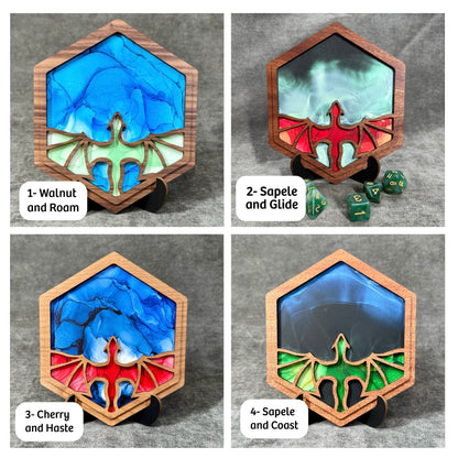 Layered Dragon Art Collection