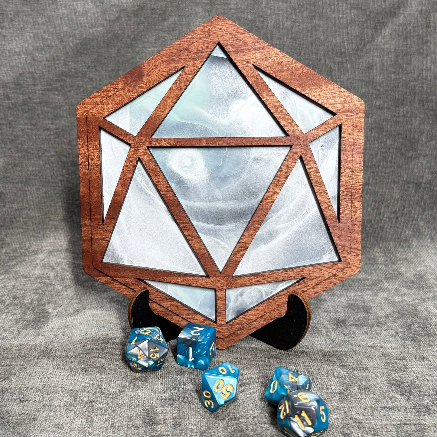 Layered D20 Art Collection