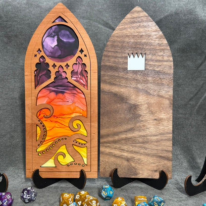 Layered Eldritch Cathedral Art Collection