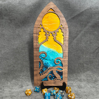 Layered Eldritch Cathedral Art Collection