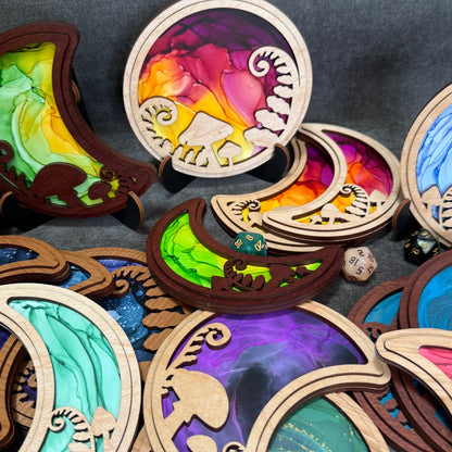 Layered Forest Moons Art Collection