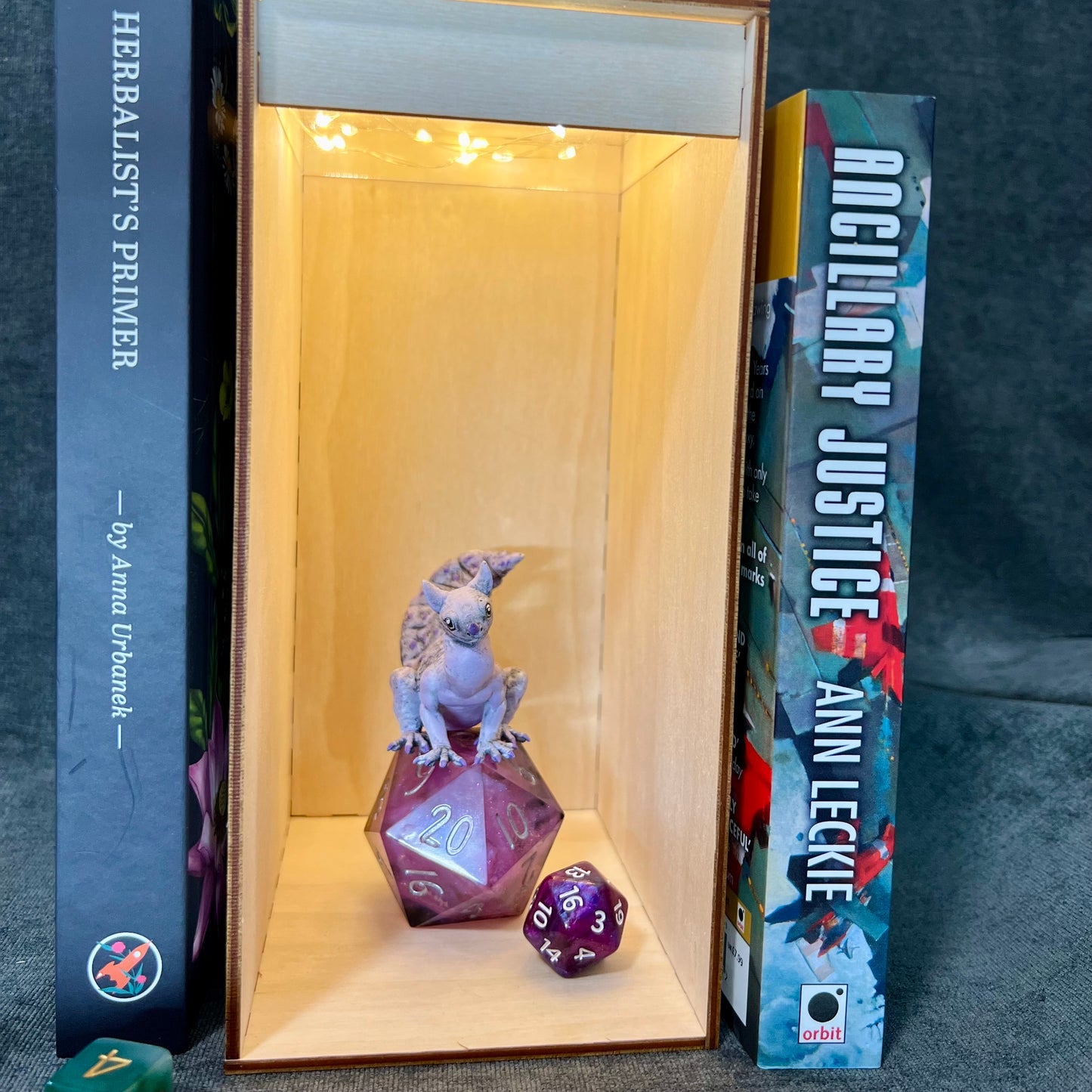 Blank Book Nook and Miniature Display