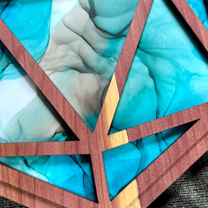 Layered D20 Art- Cedar and Gust