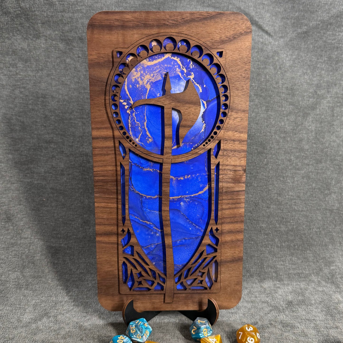 Layered Mountain Axe Art Collection