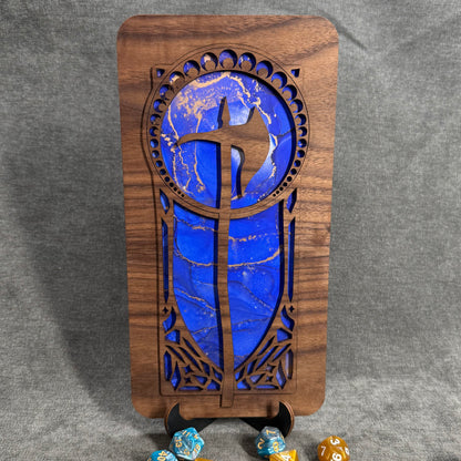 Layered Mountain Axe Art Collection