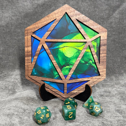 Layered D20 Art Collection