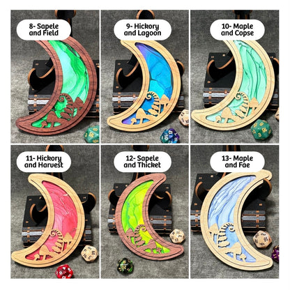 Layered Forest Moons Art Collection